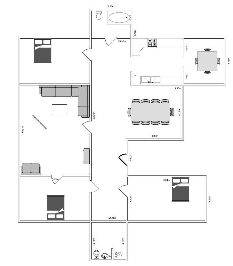 Moderen And Sleek 3Br With Bath By The Lakes And Metro Copenhagen Luaran gambar